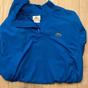 Lacoste sport men’s quarter zip size 7